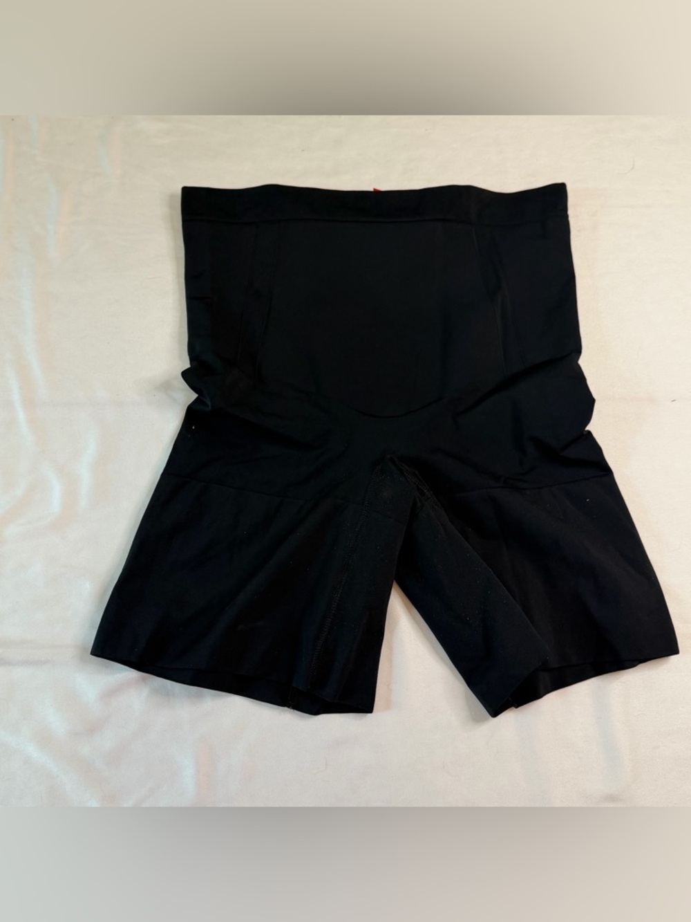 SPANX Black High Waisted Shapewear Shorts Women’s XL Tummy Control‎ Smoothing